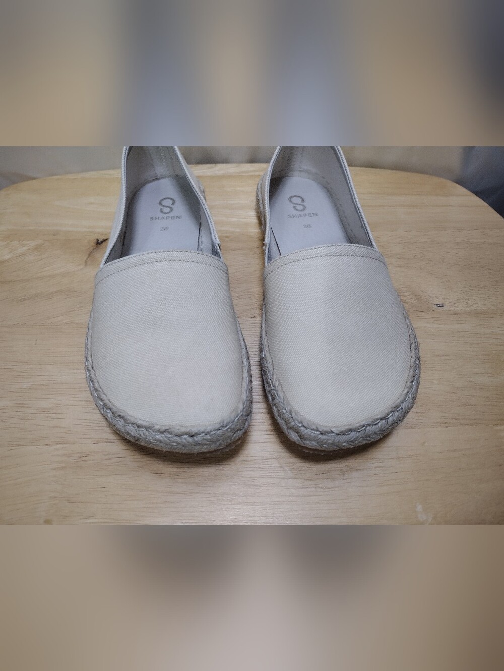 Shapen Playa Espadrilles Barefoot Shoes, Beige, EU 38 US 7.5-8 - Picture 2 of 7